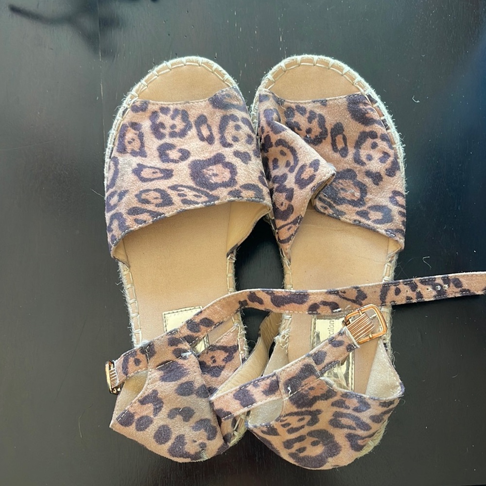 Cheetah espadrilles